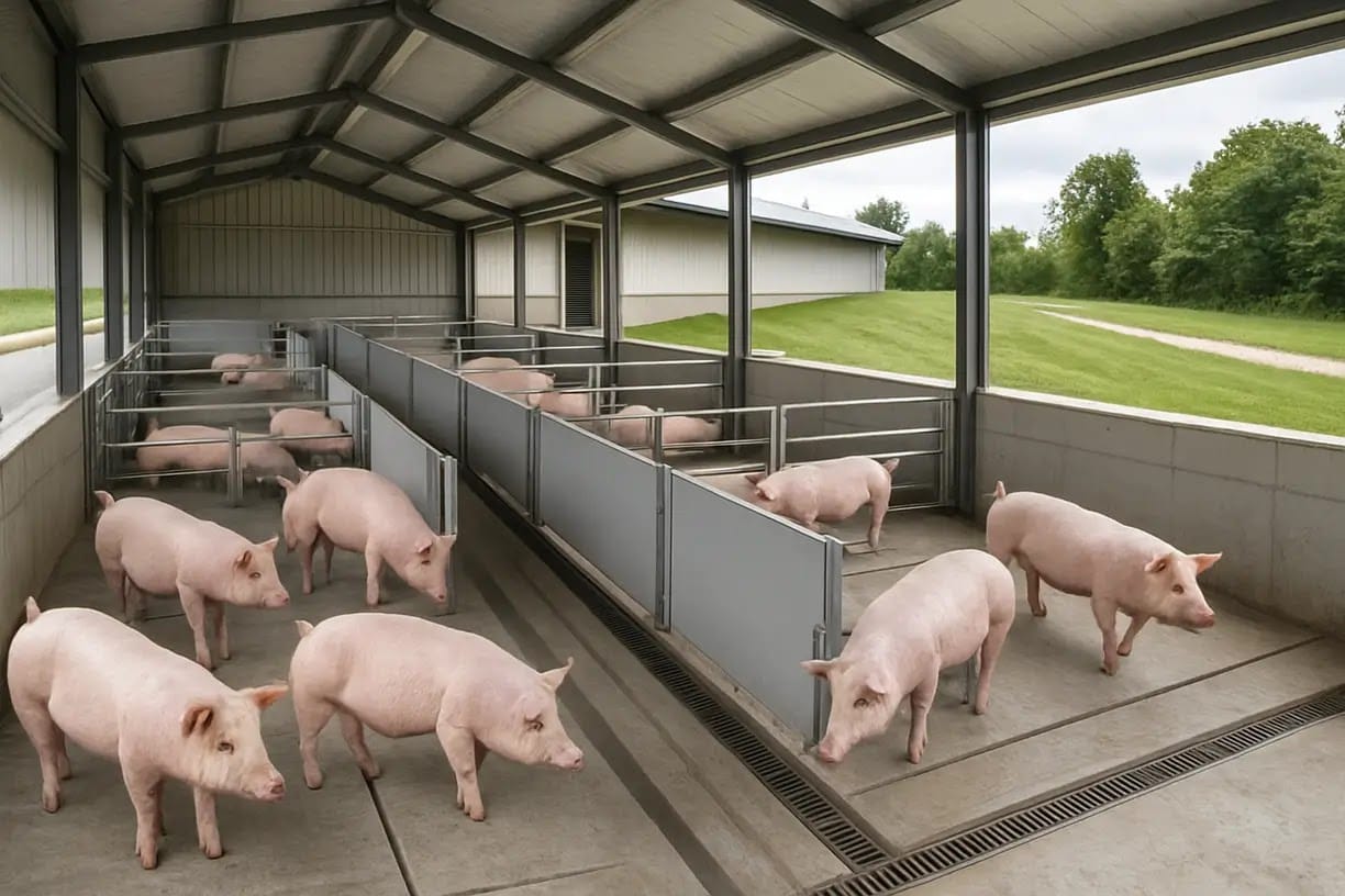 Swine production — L-Lysine amino acid supplement for commercial pig farming